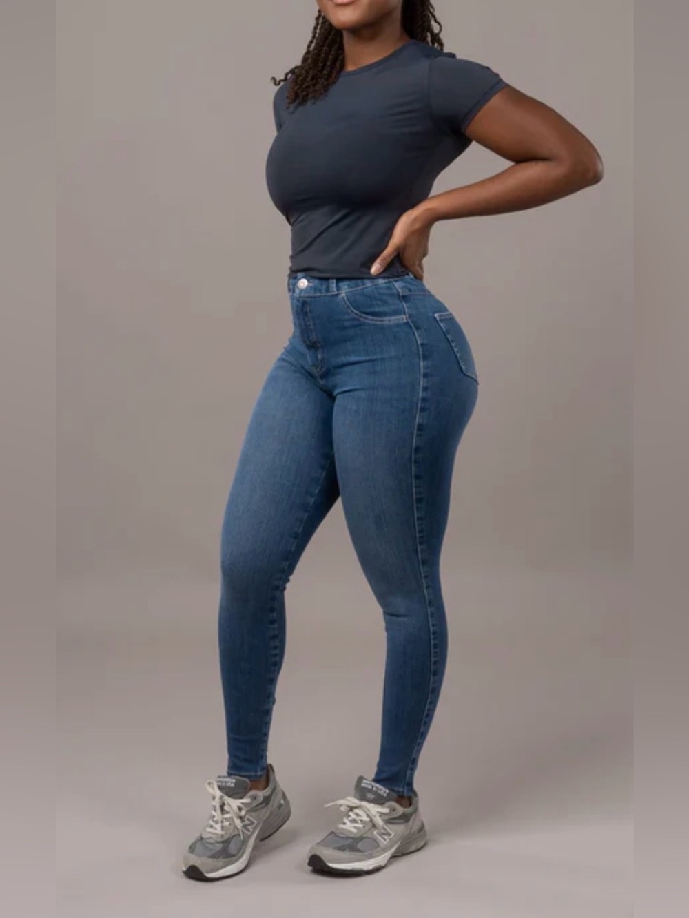 FITJEANS high waisted skinny jeans size M